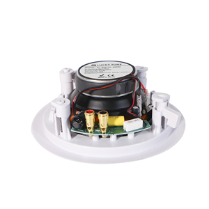 <strong>V</strong> High-Performance 2-Way Ceiling Speaker with Colorful Poly Woofer HiFi Sound for Home Theater &amp; Background <strong>Music</strong> - Product Image 4