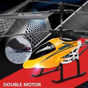 LeadingStar Helicopter 3.5 CH Radio Control Helicopter with LED Light <strong>Rc</strong> Helicopter Children Gift Shatterproof Flying Toys <strong>Model</strong>
