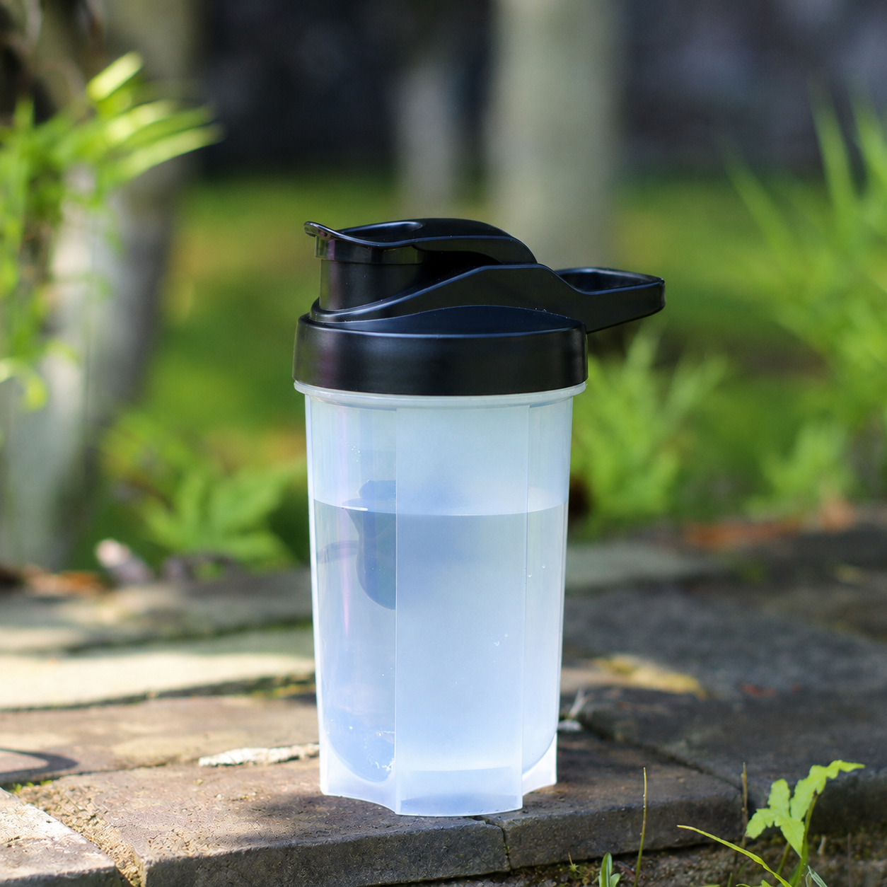 black Clear cup body