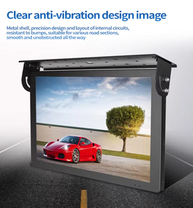 Marco blanco Suministro de fábrica Reproductor de publicidad multifunción Pantalla de autobús Tablero táctil Lcd con soporte de montaje - Product Image 4