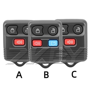 カーキーシェル315/433MHZ for Ford Explorer Escape 2002エントリーリモートコントロールクリッカー送信機CWTWB1U331 3/4ボタン - Product Image 1