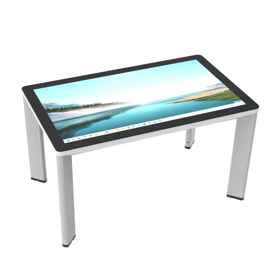 Вертикальный цифровое табло Крытый игровой стол с сенсорным экраном Smart Китая журнального стола с сенсорным экраном