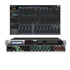 Procesador de gestión de altavoz digital 3 en 6, DSP, sonido de audio, sistema PA - Product Image 1