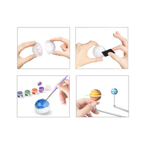 Fly Ball Toy Globe Shape Magic Drawing Kit <strong>Kid</strong> Hand <strong>Art</strong> and Craft Solar System Library Educational Diy Paint Model Coloring Toy - Product Image 3