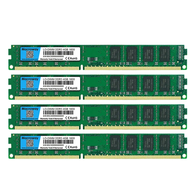 Desktop 2gb 4gb 8gb Ddr3 Ram 1333mhz 1600mhz modul memori Ram Ddr3 8gb untuk Pc Desktop