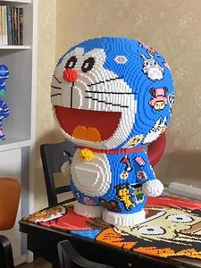 Bán Buôn Tùy Chỉnh Kim Cương Mirco Hạt 3D DIY Mô Hình Doraemon Phim Hoạt Hình Con Số Xây Dựng Khối Mini Câu Đố Bộ Đồ Chơi - Product Image 3