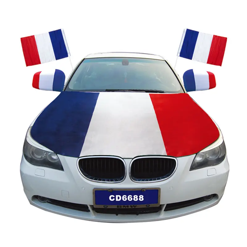 Hot Sale Personalized Gift Advertising National Custom Flag Car Side Mirror Cover Flag