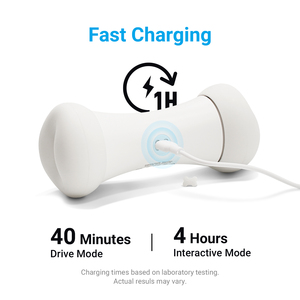 Nouveauté 2025 Jouet d'Agilité Robot IA pour Chiens à Piles Style Moderne et Tendance Vente Flash Logo Chien Forme Os en PC Peluche - Product Image 2