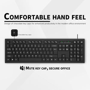 New USB 3.0 <strong>Keyboard</strong> With Membrane Operation Style Wired USB Interface for Desktop Fashionable Office Game <strong>Keyboard</strong> Mouse Set - Product Image 6