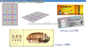 A3自動名刺カッター、カードスリッター、ネームカードカッターIDカード折り目切断機 - Product Image 4