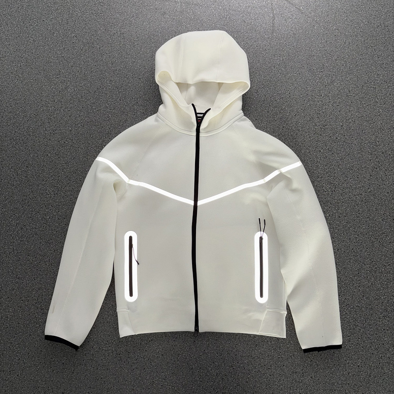 Sweat à capuche blanc