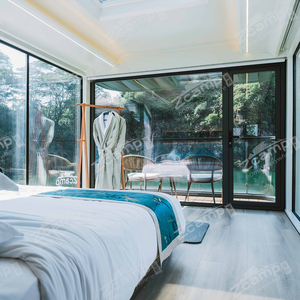 Zcamp <span class=keywords><strong>X5</strong></span> Tùy Chỉnh Container Nhà Sang Trọng Mở Rộng Ngoài Trời Nhà Cắm Trại Khu Nghỉ Mát Prefab Modular Nhà Không Gian Viên Nang - Product Image 5