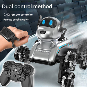 犬用おもちゃ2.4Ghz 8WDジェスチャーセンシングスタントRcカーリモコンロボット子供用ミュージックライト付き - Product Image 4