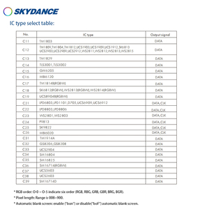 Skydance SC-L 5-24VDC RF SPI светодиодный контроллер для белого света/RGB/RGBW Пиксельная Светодиодная лента совместима с 47 видами вождения - Product Image 6