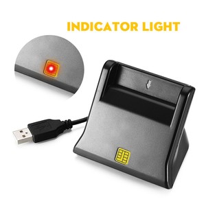 USB Portable Contact Smart <strong>Card</strong> <strong>Reader</strong> for SIM/IC/ATM Chip ISO7816 Compliant External Installation Win/Android Compatibility - Product Image 5