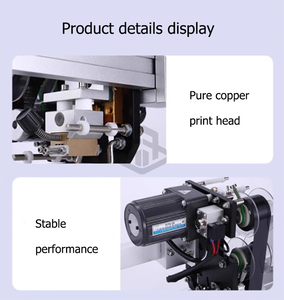 Macchina automatica per codificare i lotti motorizzata per codificare i nastri della lamina a caldo - Product Image 6