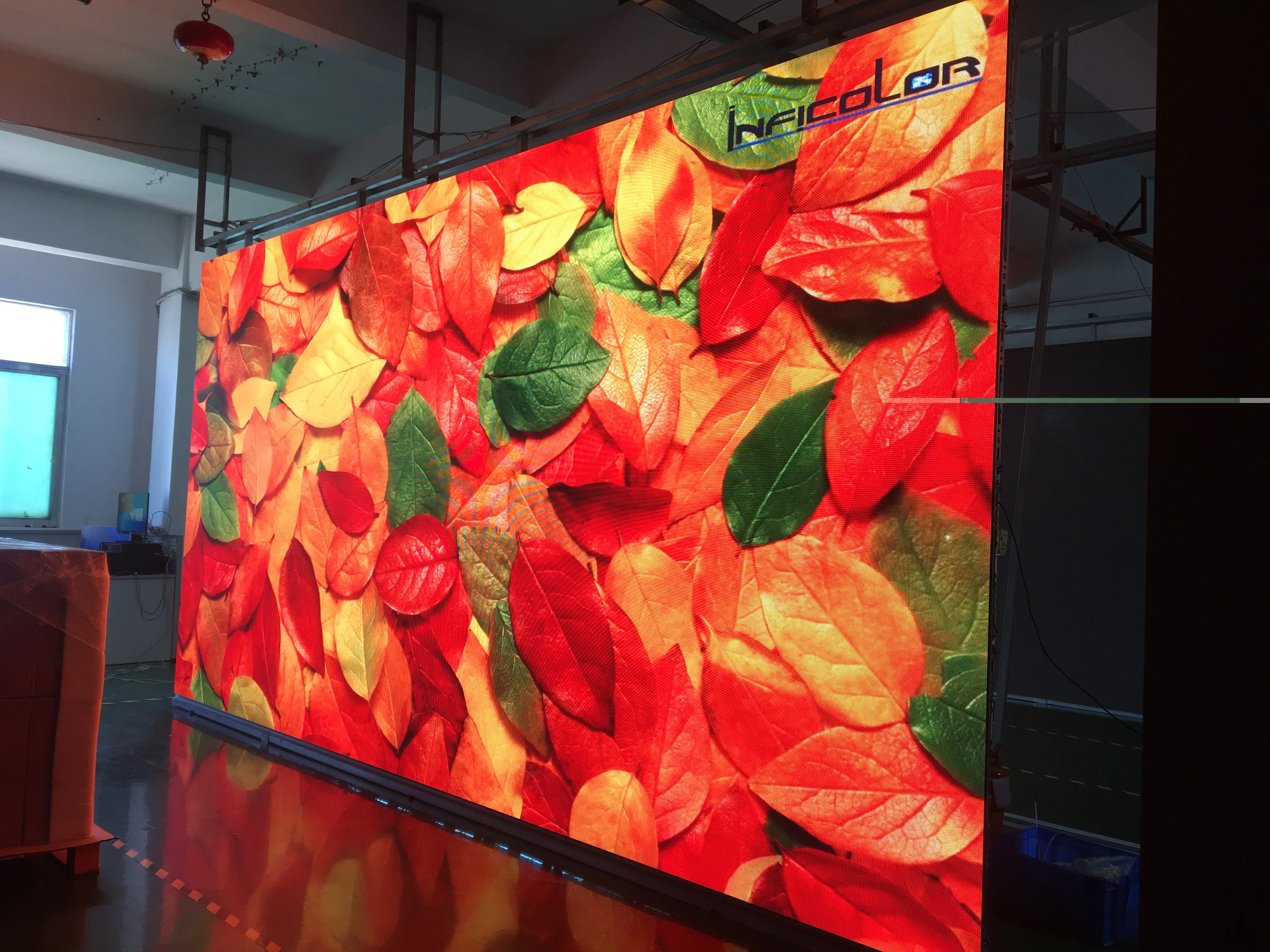 500x1000mm açık led ekran P2.976 mm su geçirmez tam renkli sahne arka plan için led panel ekran veya kiralama etkinlikleri