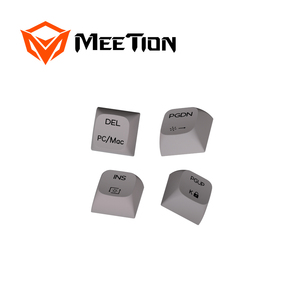 MEETION-Material Pbt reemplazable, personalizado, multicolor, 120 teclas a 140 teclas, Teclado mecánico