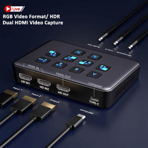 Unique Design HDR Color Uncompressed RGB Live Gaming/streaming 2 <strong>hdmi</strong> <strong>Input</strong> Rca Pcie Pci Tv Usb 3.0 4k30 <strong>hdmi</strong> Capture Card