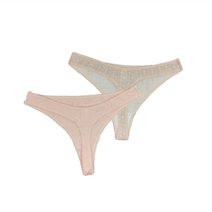 Seksi dantel desen kalın külot pamuk dikişsiz baskı tek parça tanga kadın külot