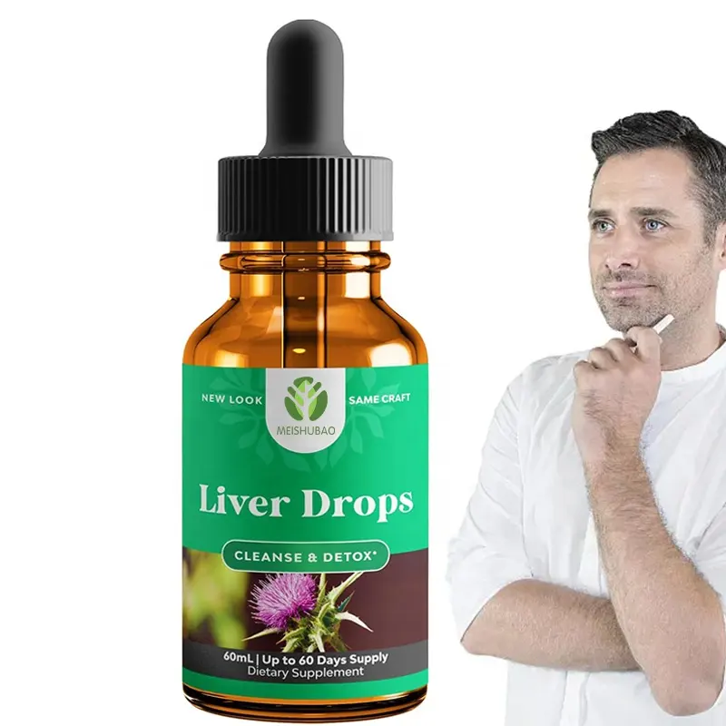 Hot selling food grade liver cleanse drop liver complex drops liver detox liquid