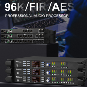 Nuoxun Professional Audio 4 <strong>Input</strong> 8 Output 96K DSP FIR Signal Processors Metal Material for PA System - Product Image 2