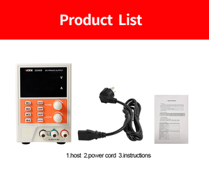 VICTOR 3206C tipo di codifica desktop dc smps switch mode alimentatore 32V 6mA con OVP OCP e funzione di bloccaggio - Product Image 4