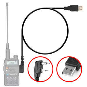 Baofeng UV-5R/BF-888s UV82 H777 K DMR ricetrasmittente Radio ricetrasmittente con cavo di programmazione USB Software CD tra cui Driver porta - Product Image 1