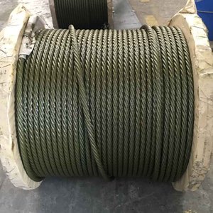 Architectural 316 <strong>Stainless</strong> <strong>Steel</strong> <strong>Wire</strong> Rope Assembly Alloy <strong>Rigging</strong> for Lifting Galvanized Finish Packed in Coil