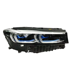 G12 BMW 7 serisi Headlights farlar için LED farlar 740 750 760L eski yükseltme yeni lazer farlar - Product Image 4