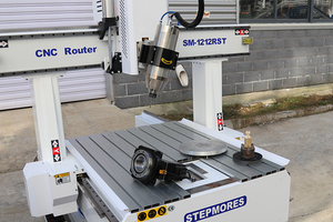 5 Axis <strong>Cnc</strong> <strong>Router</strong> <strong>Rotary</strong> Spindle <strong>Rotary</strong> Table 4 Axis Wood <strong>Router</strong> Table Accept Customization - Product Image 6
