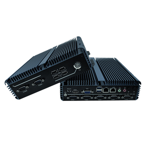 ファンレス産業用コンピュータコアI7-7500U 6COM Win10/11 Linuxシステム多機能ミニコンピュータ - Product Image 1