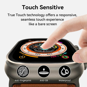Wholesale 9H HD Privacy Glass Screen Protector for Apple IWatch <strong>Ultra</strong> 49mm Easy Install Applicator Tool <strong>Kit</strong> - Product Image 4