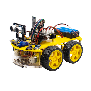 4WD çok Robot araç kiti yükseltilmiş V2.0 Robot kök/grafiksel programlama Robot araba r3 arduino için - Product Image 1