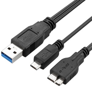 สาย Usb 3.0 Y Usb 3.0 Am ถึง Micro B และสาย Micro Usb 2.0สำหรับ Hardisk - Product Image 1