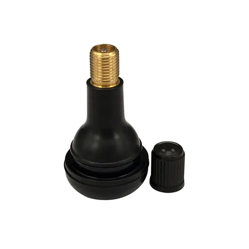 Black Rubber TR415 Snap-in Car Wheel Tyre Tubeless Tire Tyre Valve Stems Dust Caps Wheels Parts Car Auto Accessories