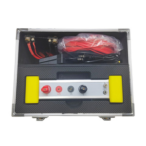 Medidor de microohmios portátil de mano, multímetro de 50/100A, probador de baja resistencia, medidor de resistencia de contacto de bucle, dispositivo de medida de prueba
