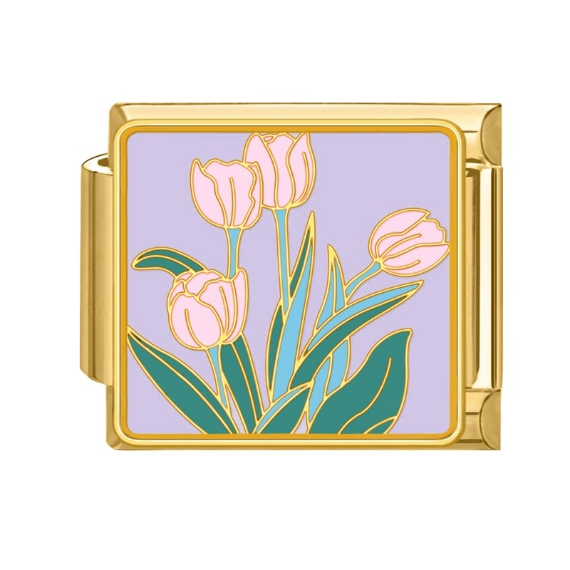 Gold background-floral-2