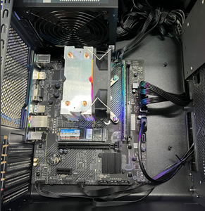 カスタムDIYデスクトップコンピュータIntel Core I5 H610M-D EVOメモリ16GDDR4 3200 SSD 1テラバイトのモニター21.5インチ - Product Image 3