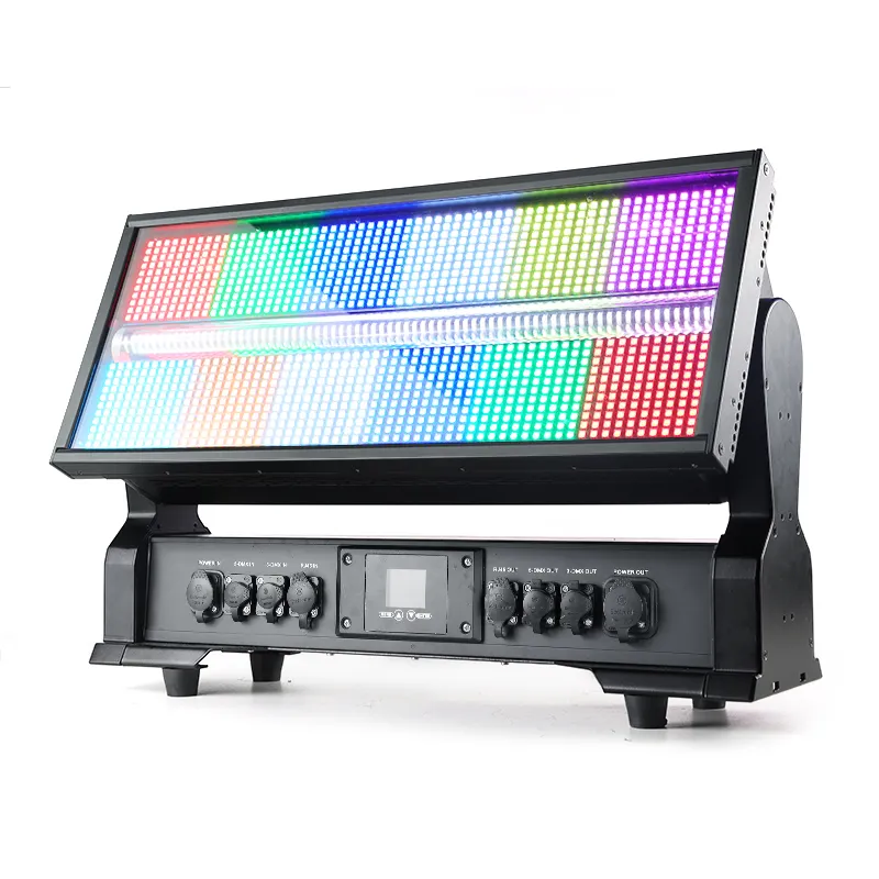 IP65 LED แบบมืออาชีพ1000W RGBW ไฟ WASH movite HEAD แสงแฟลชผลแฟลชกระพริบสูง RGB แสงสีไฮบริด