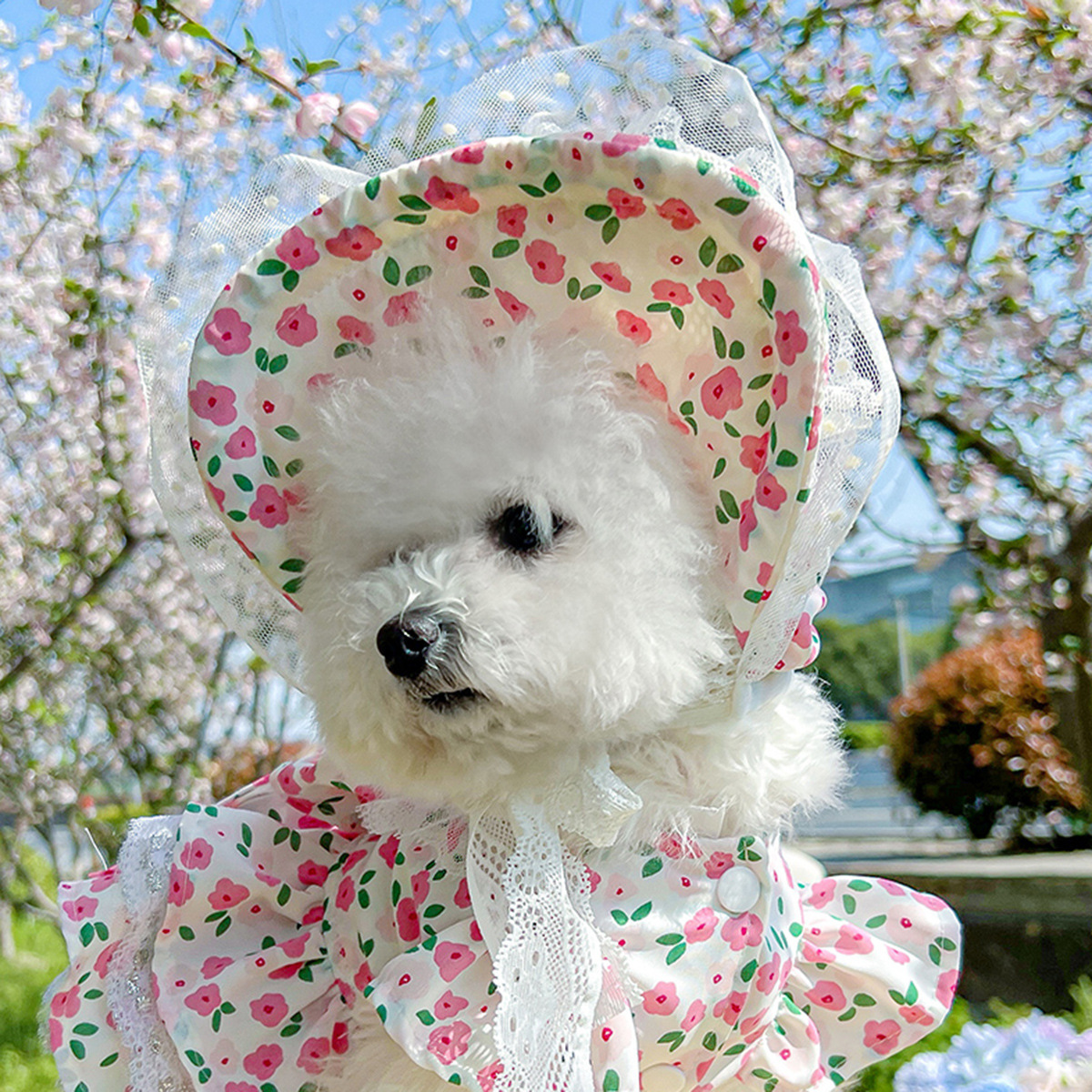Bonette hat-little rose