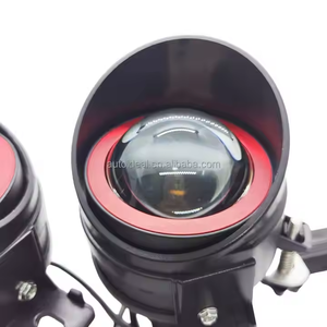 Fabrika üç renk yeni durum 12V evrensel su geçirmez IP68 LED projektör Lens sis lambası H/L işın kamyon SUV 4WD için - Product Image 2