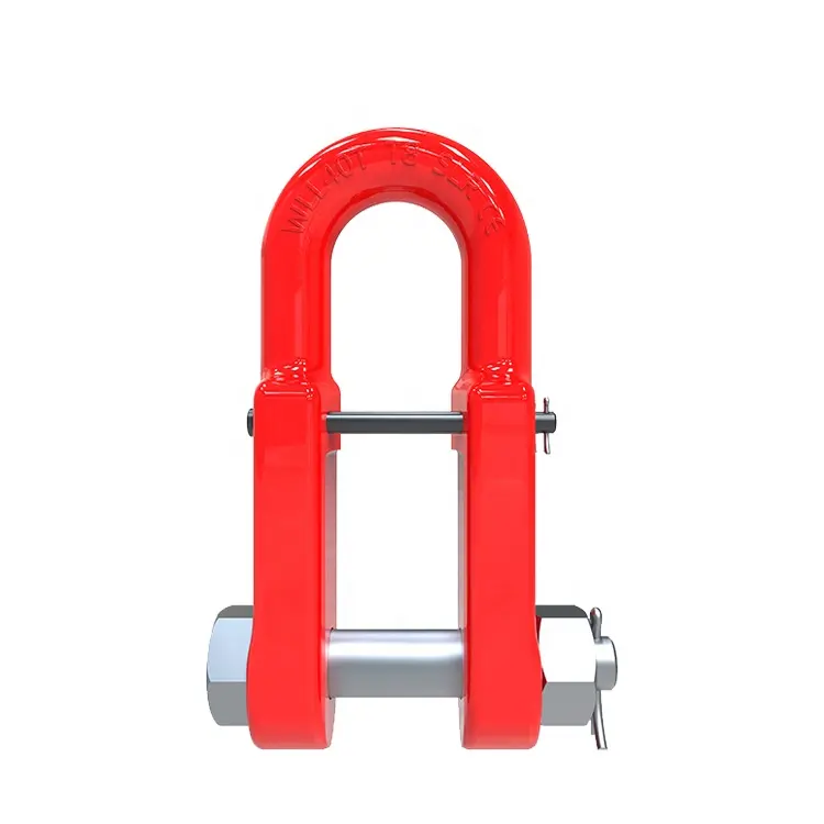 Shenli rigging forged mineral shackle with screw pin/Lifting H type shackle for mining