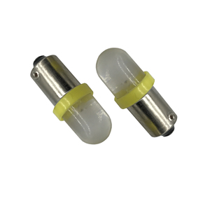 autodragons Yellow Pinball 6.3V LED Round Replacement Bulbs Non Ghosting #44 #47 Bayonet <strong>Base</strong> <strong>BA9S</strong> Pinball LED Bulb Lighting - Product Image 4
