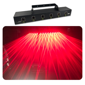 DJ lightful 5W X 6ขยับหัวหกตาสีแบบเต็มมินิแสงเลเซอร์ภาพเคลื่อนไหวบนเวทีพร้อมเครื่องสแกน - Product Image 2
