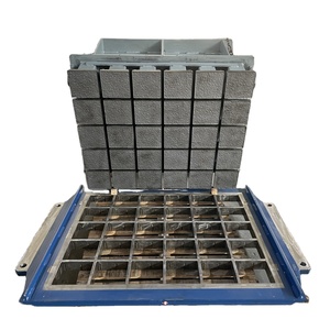 Máquina de fabricación de bloques de pared de cemento de enclavamiento hueco de hormigón, procesamiento de línea de producción de ladrillos - Product Image 1