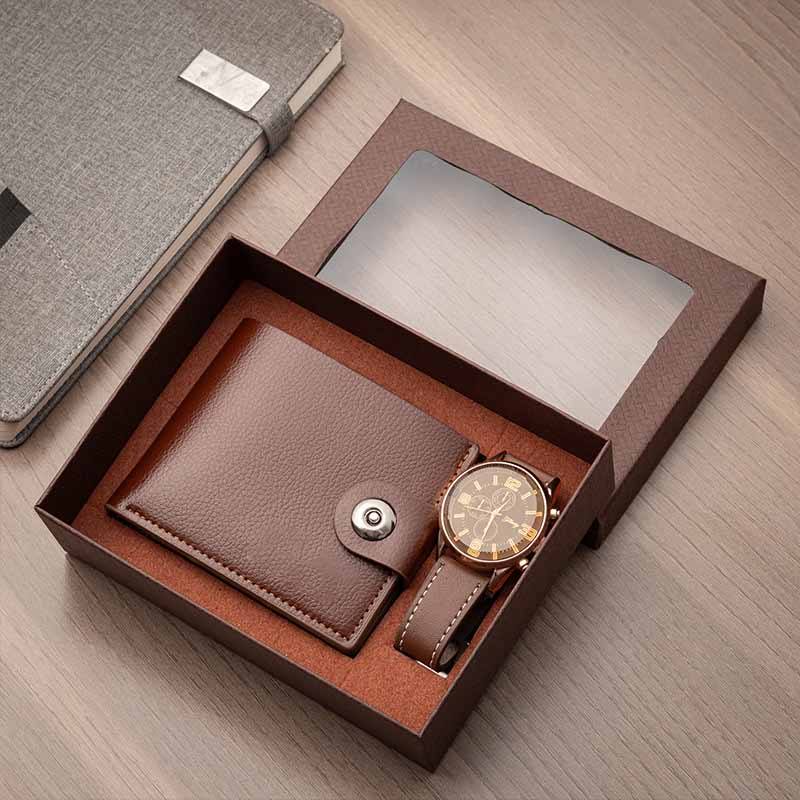Brown (Watch + Wallet)