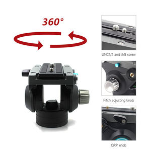 Kinfutto DP50โปรเจคเตอร์อลูมิเนียมน้ำหนักเบาสำหรับงานหนักและขาตั้งกล้องพร้อมหัวของเหลวรุ่นใหม่ล่าสุด - Product Image 2