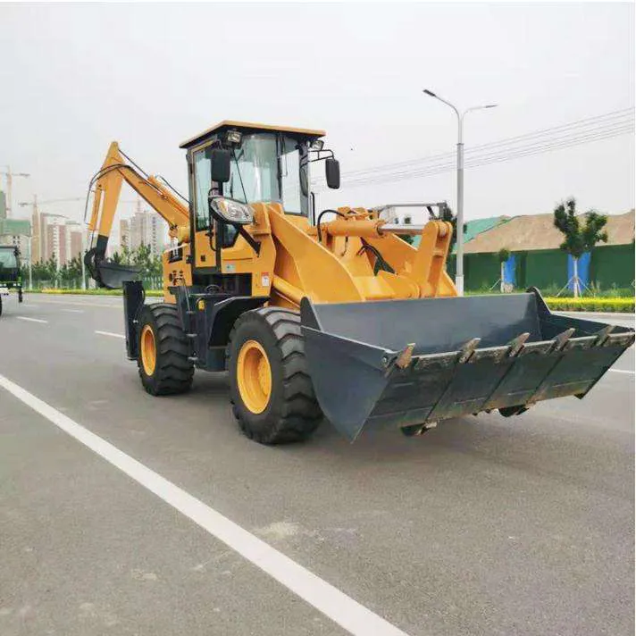 Alat Loader Mini Konstruksi Murah Dijual dengan Backhoe Loader