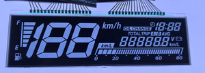 Fabbrica a buon mercato monocromatico modulo lcd personalizzato 7 14 segmento display lcd con tn htn stn fstn va schermo - Product Image 6
